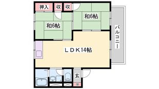 ハートフル夢前Iの物件間取画像